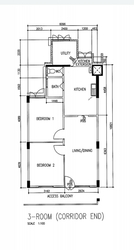 Blk 33 Marine Crescent (Marine Parade), HDB 3 Rooms #215955061